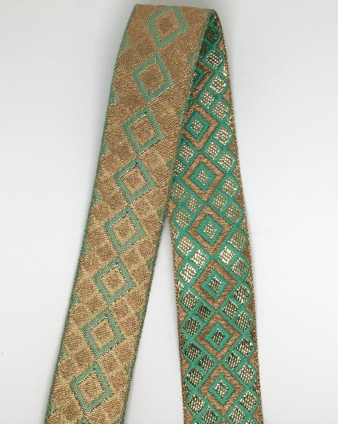 Embellished ribbon trim in 2 colours - Violet Elizabeth - Haberdashery