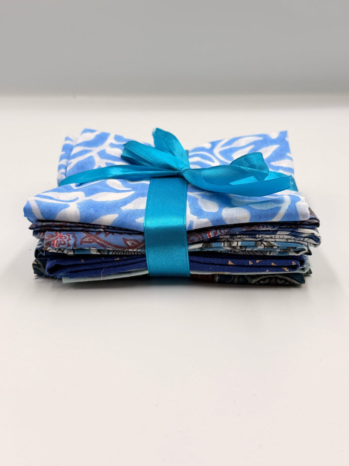 Fat Quarter Bundle - Blues - Violet Elizabeth - 