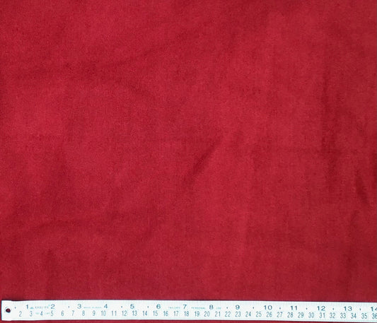 Fire engine red Recycled polyester & wool coating - Violet Elizabeth - Haberdashery