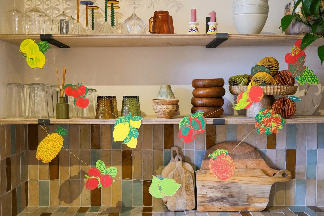 Fruit Sewn Garland - Violet Elizabeth - 