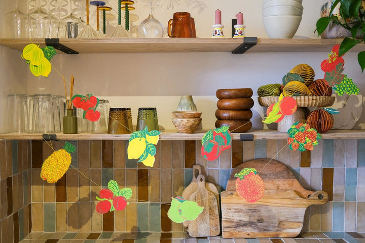 Fruit Sewn Garland - Violet Elizabeth - 