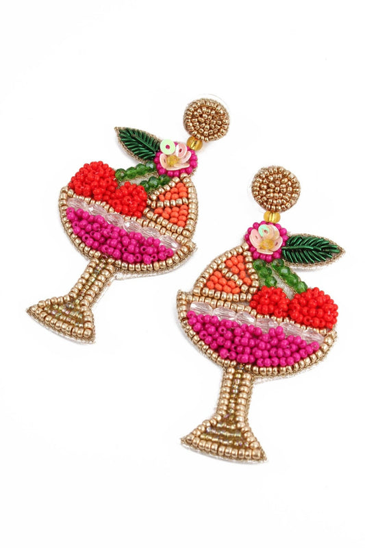 FRUITY COCKTAIL EARRINGS - Violet Elizabeth - Jewellery