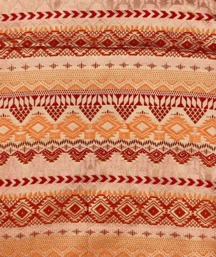 Glitter Triangle Aztec Handloom Fabric