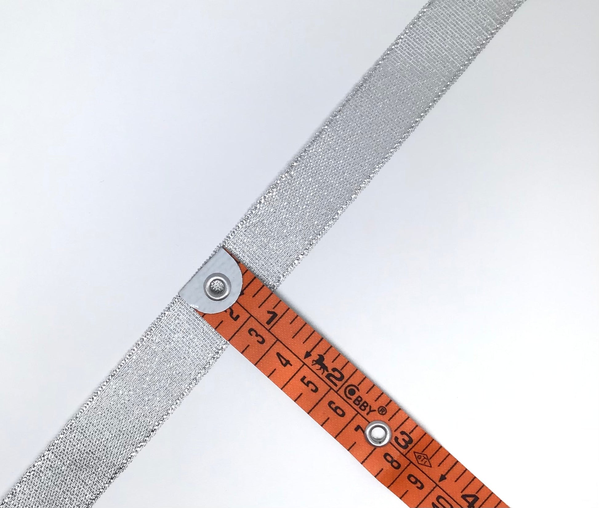 Gold and silver metalic ribbon. 10m reel - Violet Elizabeth - Haberdashery