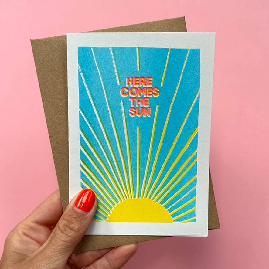 Good Vibes Cards | Good Luck Greeting Cards | New Job Cards - Violet Elizabeth - 
