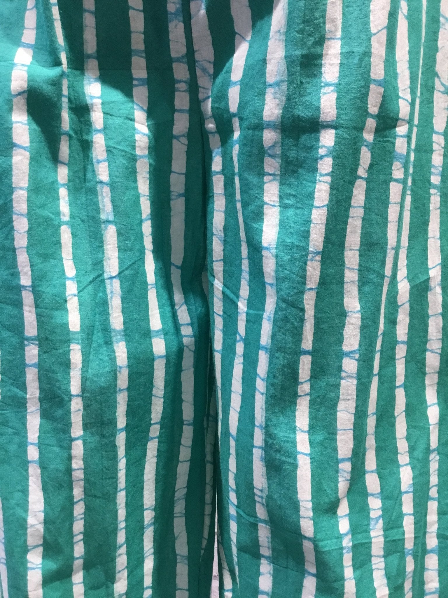 Green bamboo Print Trousers - Violet Elizabeth - Clothing