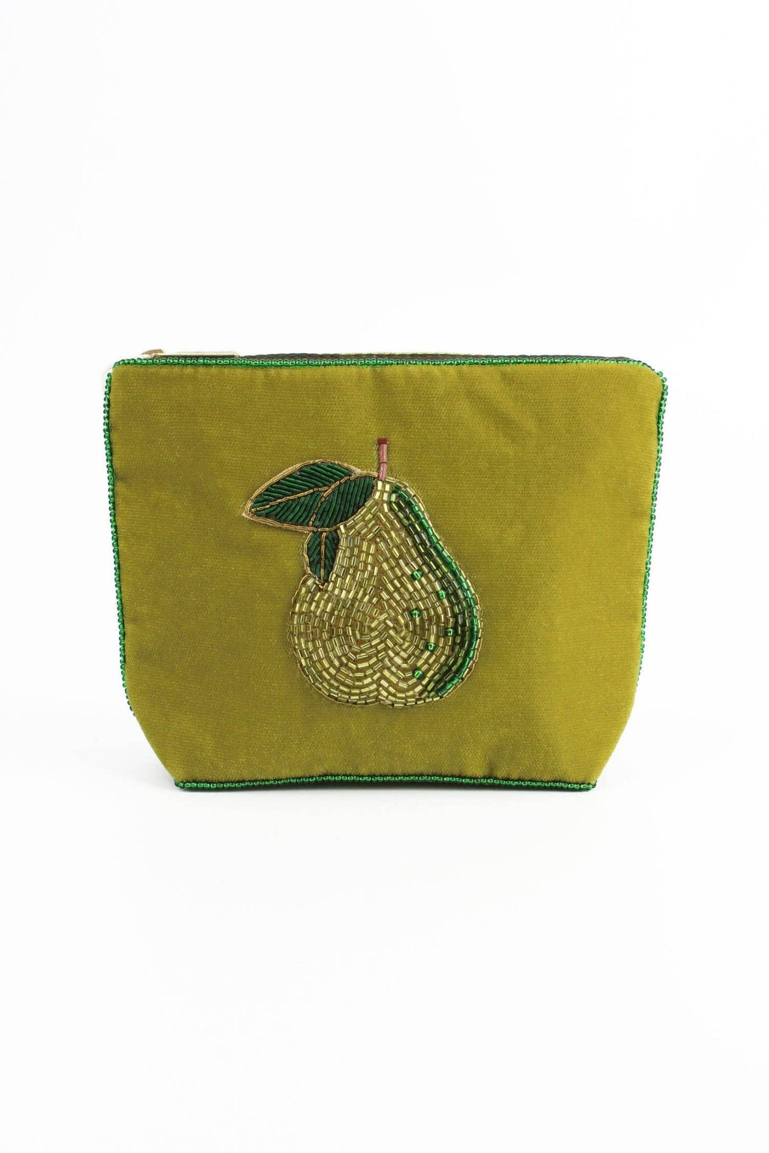 GREEN PEAR SMALL POUCH - Violet Elizabeth - Apparel & Accessories