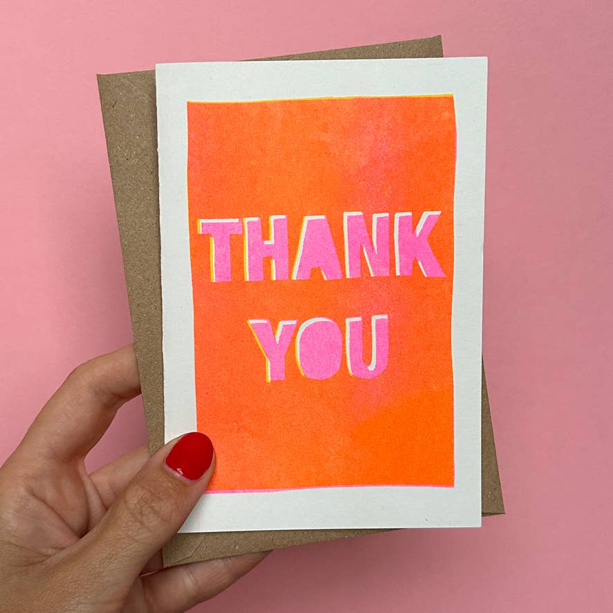 Greeting Card Thank You | Thank you Card - Violet Elizabeth - 