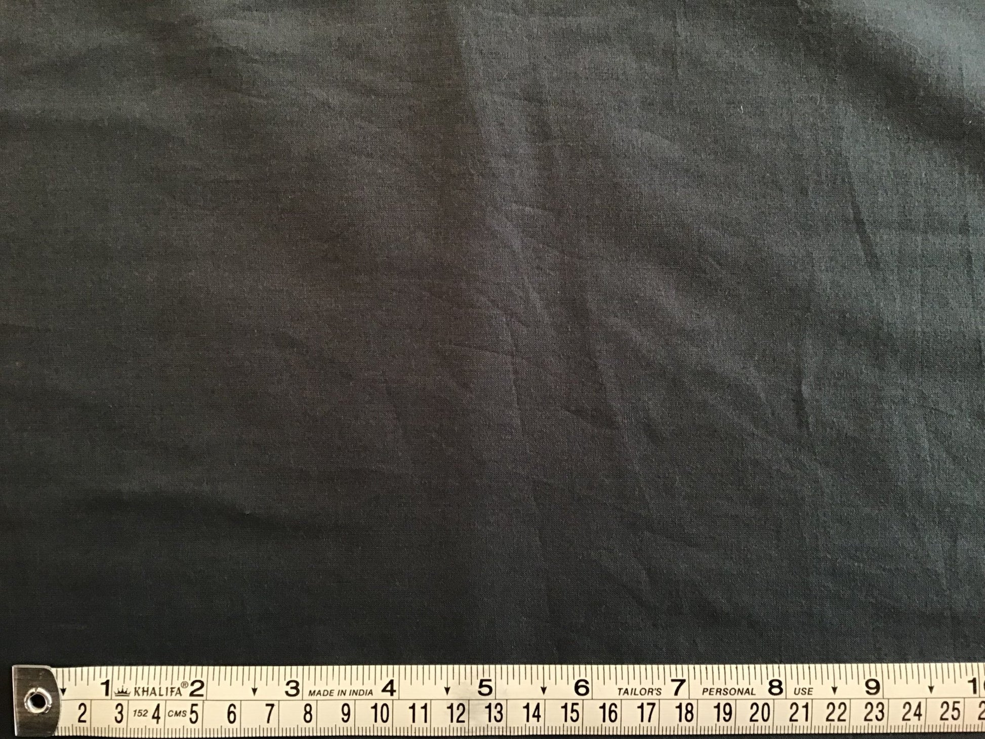 Grey charcole coloured Fabric 100% Cotton - Violet Elizabeth - Haberdashery