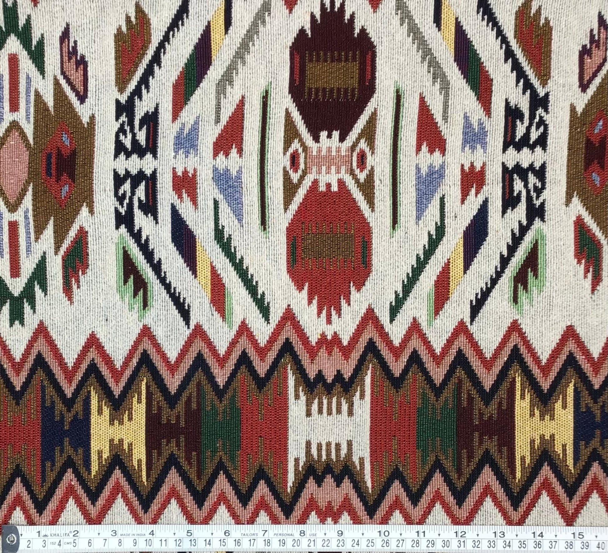 Hand loom tapestry type fabric. - Violet Elizabeth - Haberdashery
