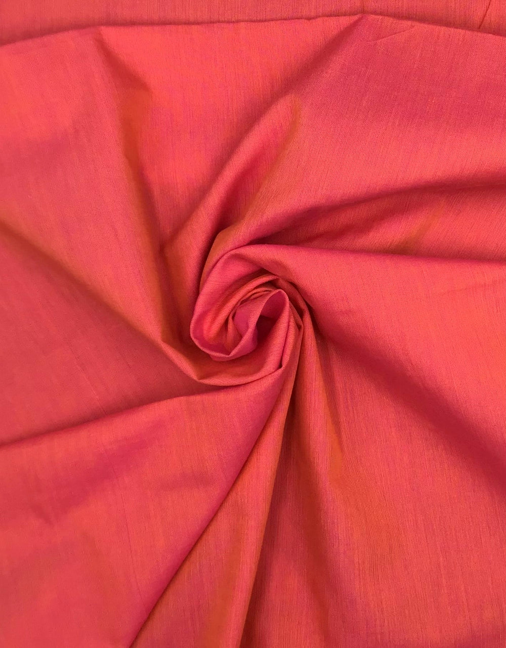 Hand Loom Two Tone Orange/Pink Handloom Fabric