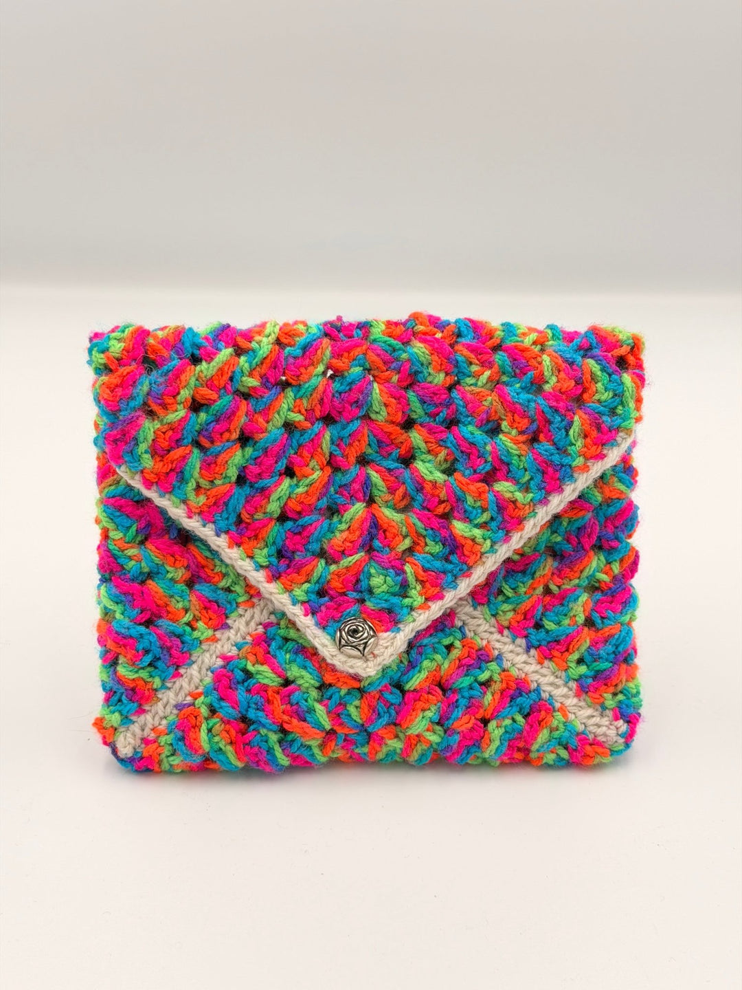 Handmade Crochet Purse - Violet Elizabeth - Handbags