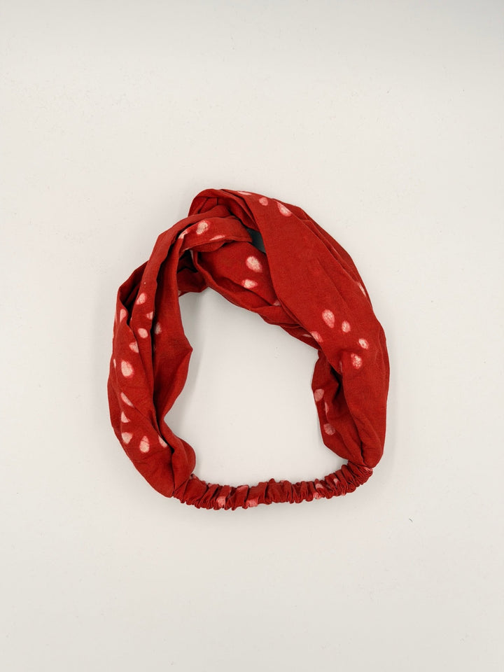 Red Batik Headband