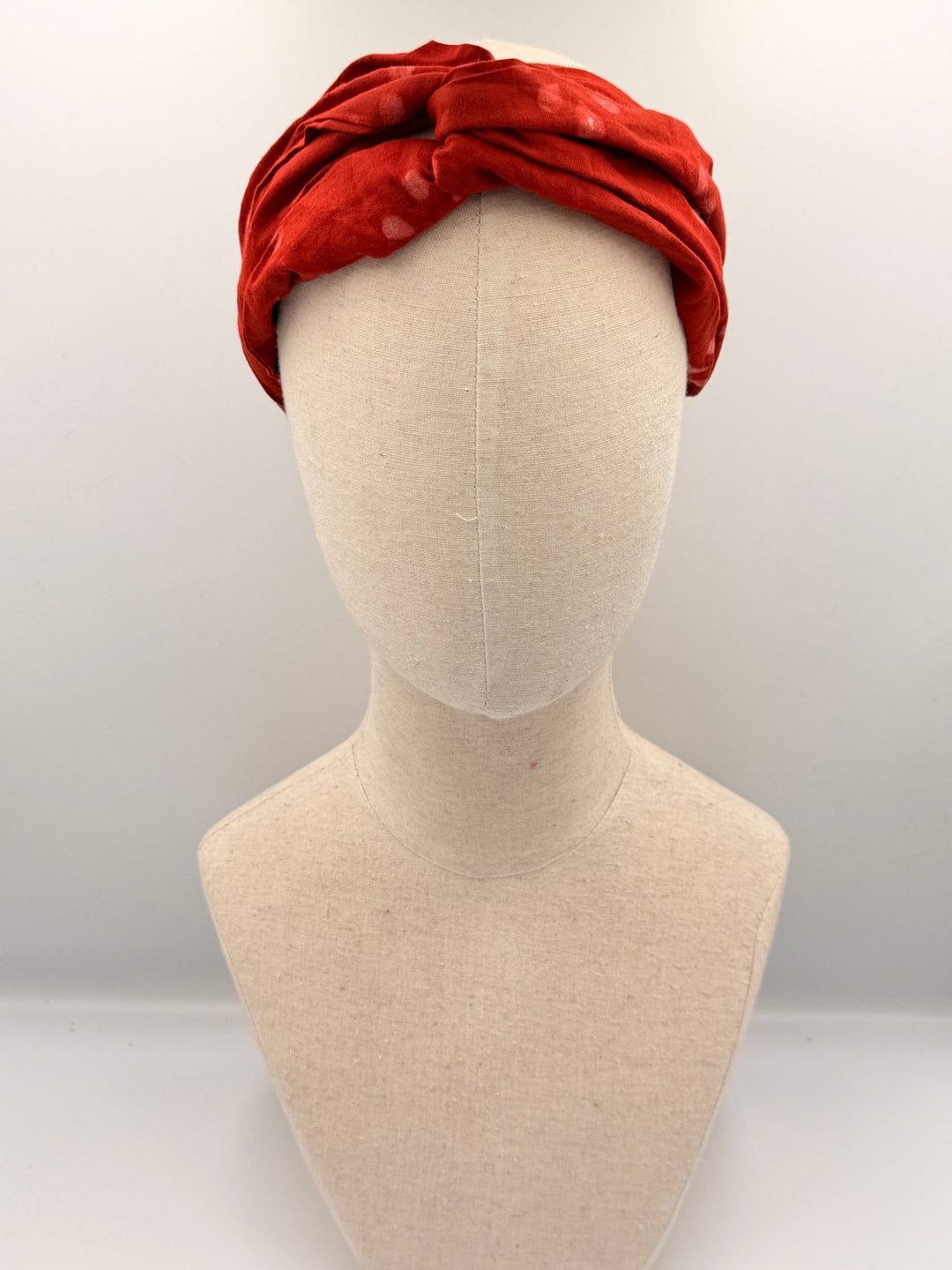 Red Batik Headband
