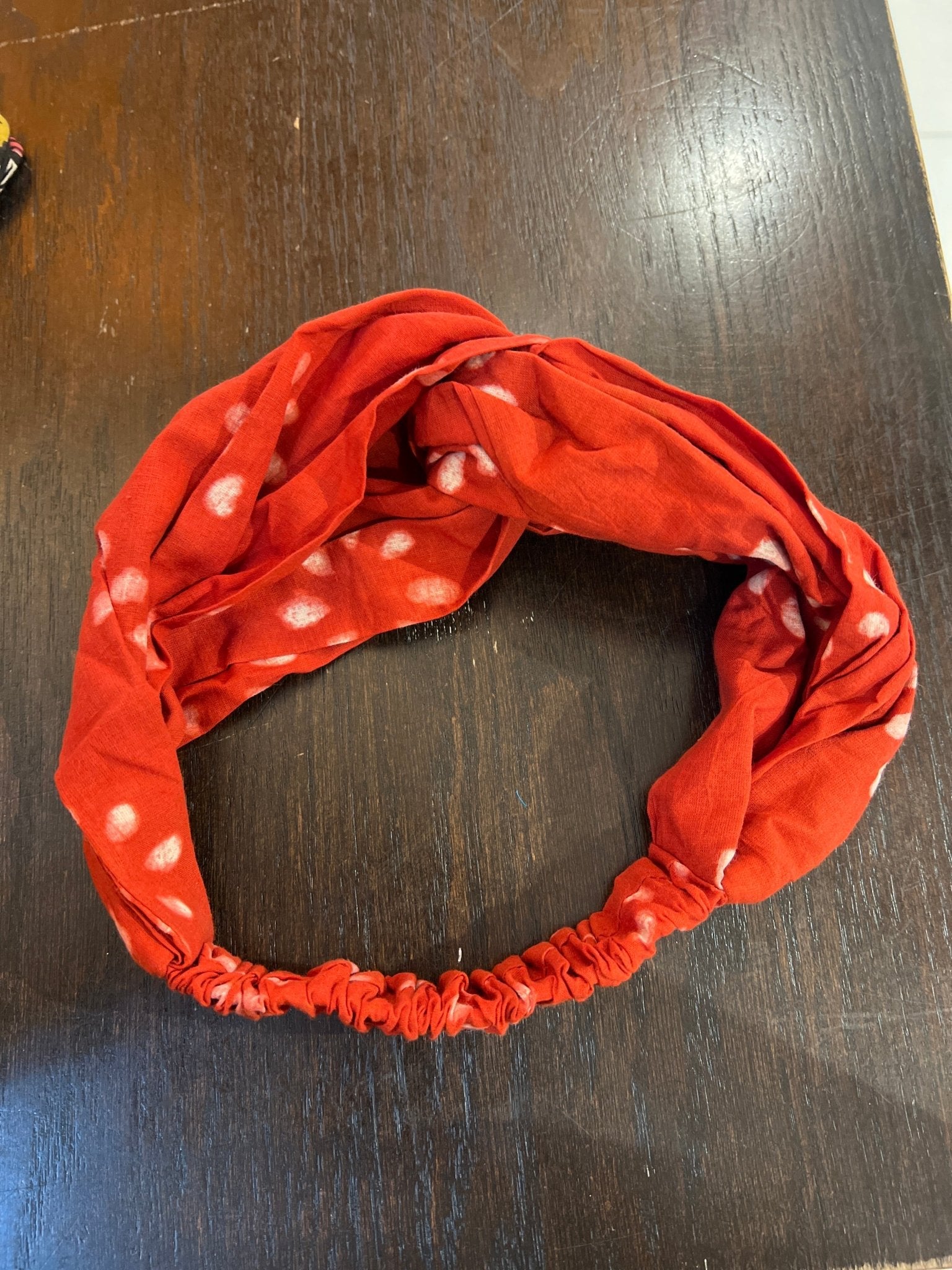 Headband Red Batik - Violet Elizabeth - 