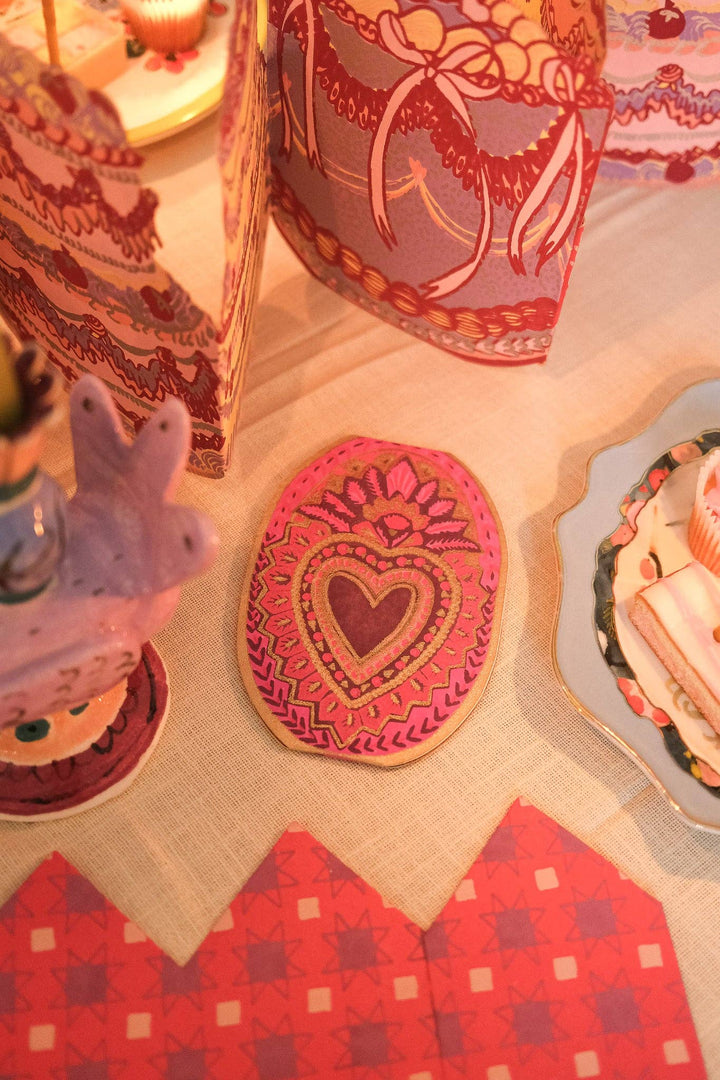 Heart of Feathers Greeting Card - Violet Elizabeth - 