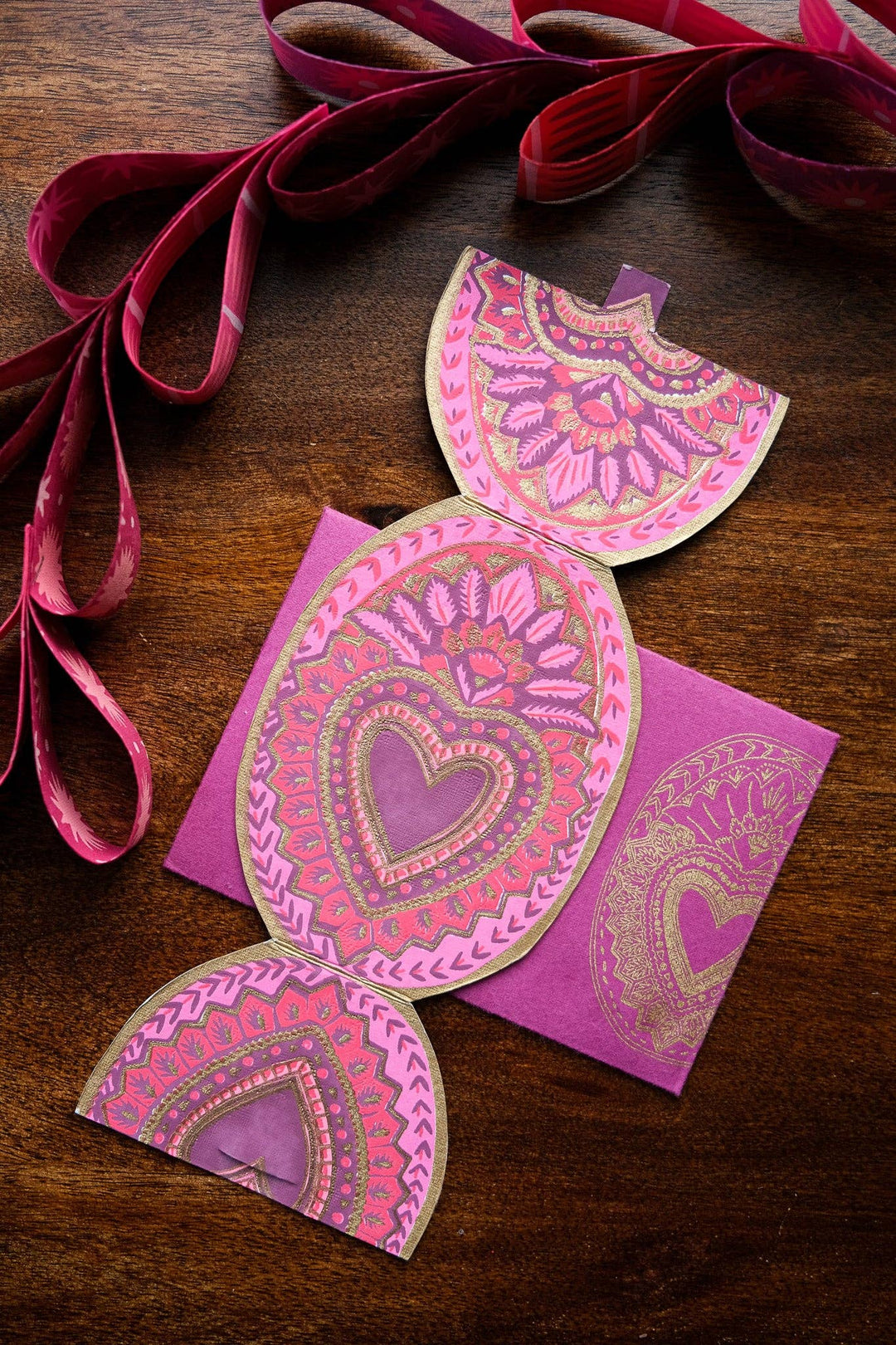Heart of Feathers Greeting Card - Violet Elizabeth - 