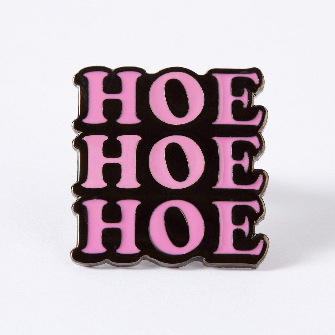 Hoe Hoe Hoe Enamel Pin - Violet Elizabeth - Jewellery