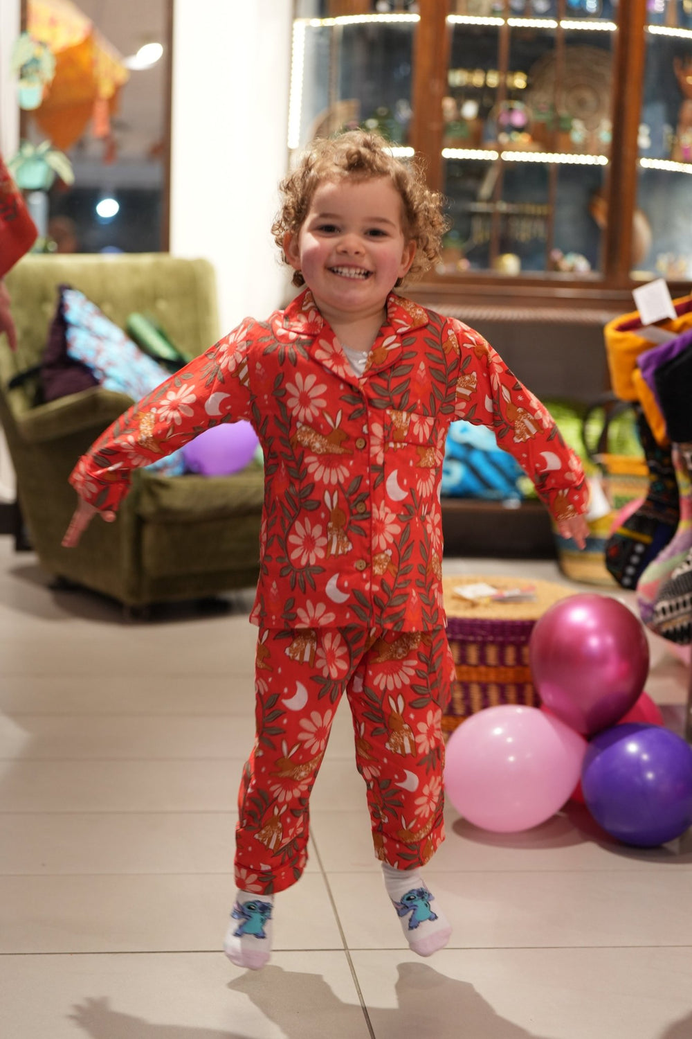 Honey Bunny Kids Cotton Pyjamas - Violet Elizabeth - Baby & Toddler Clothing