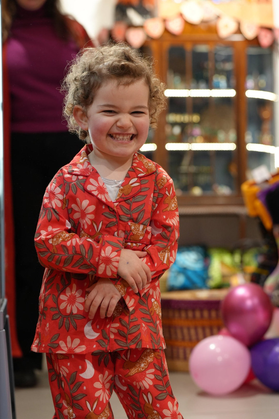 Honey Bunny Kids Cotton Pyjamas - Violet Elizabeth - Baby & Toddler Clothing