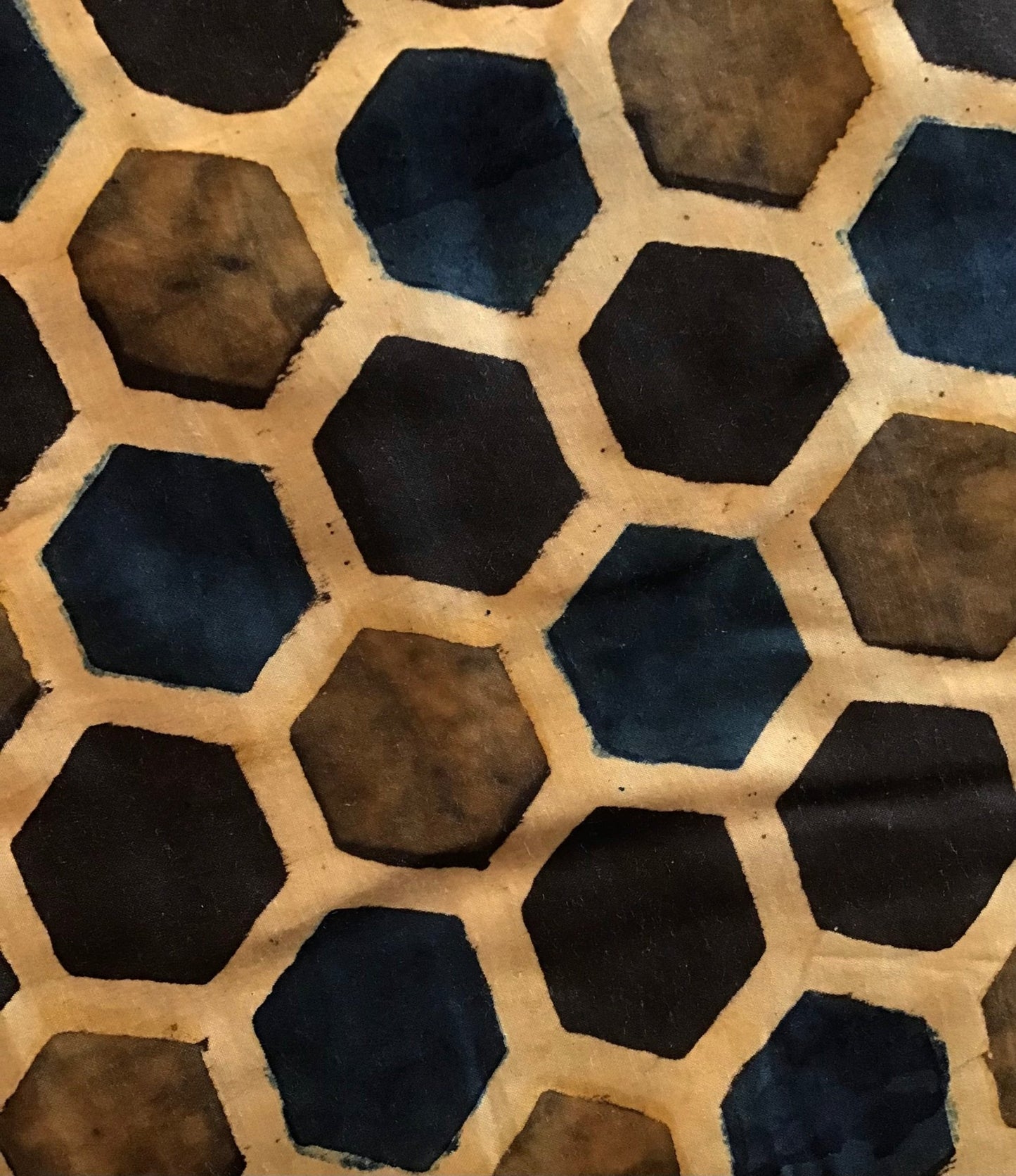 Honeycomb Mushru cotton/silk blend - Violet Elizabeth - Haberdashery