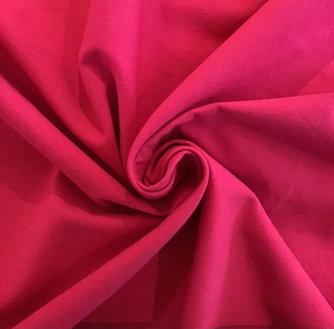 Hot pink 100% Cotton - Violet Elizabeth - Haberdashery