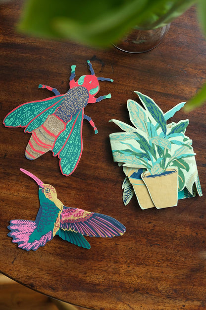 Hummingbird Greeting Card - Violet Elizabeth - Gift Cards