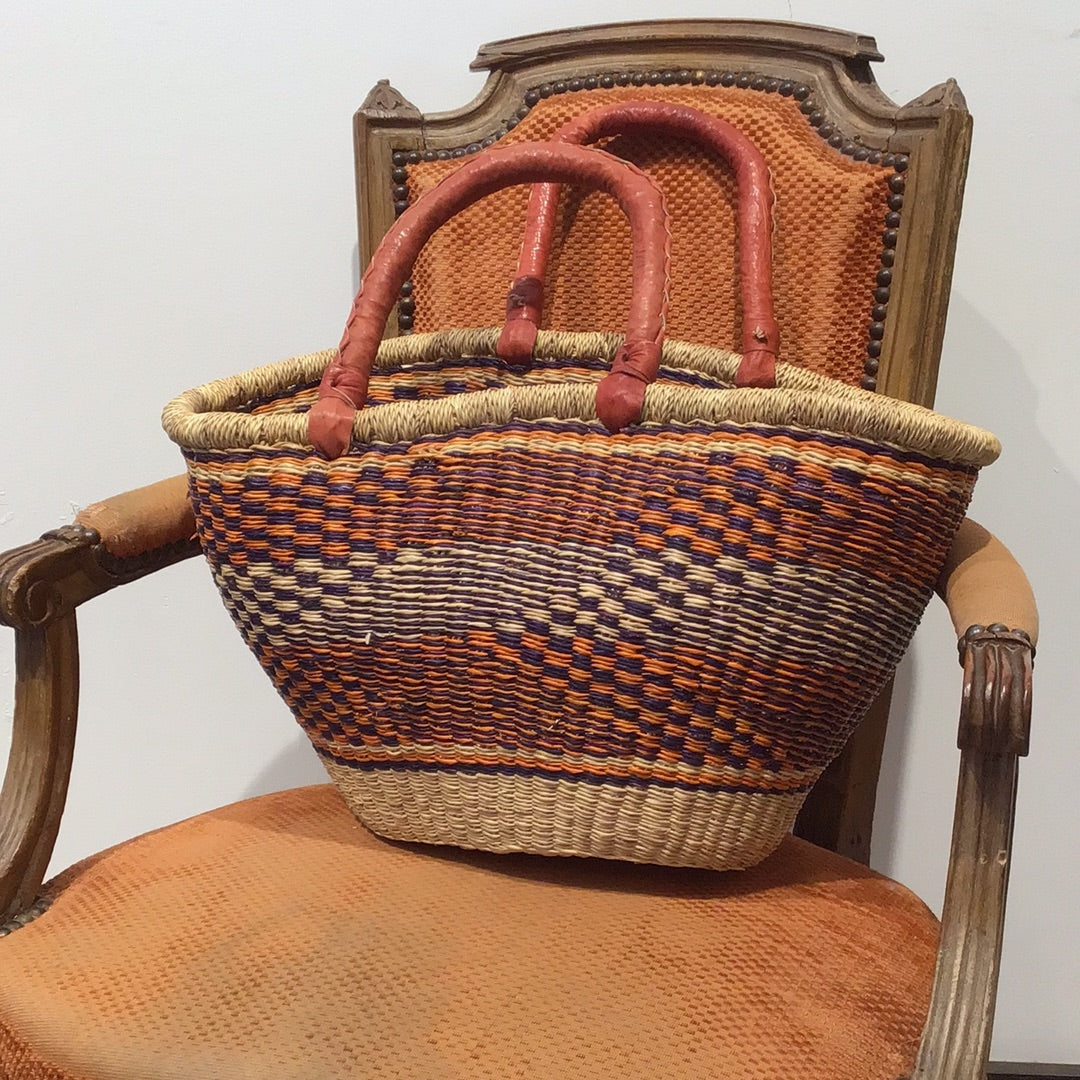 The Gambibigo Oval basket - Violet Elizabeth