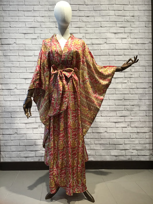 Indian Summer silk kimono - Violet Elizabeth
