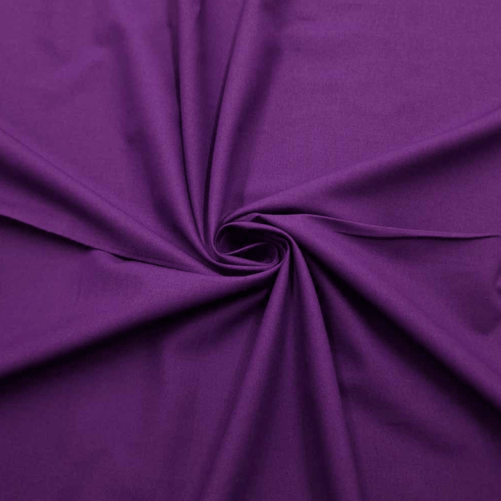 Imperial Purple plain quilting cotton