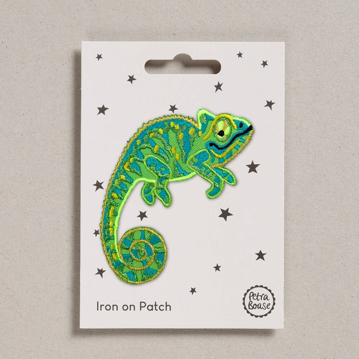 Iron on Patch - Chameleon - Violet Elizabeth - 
