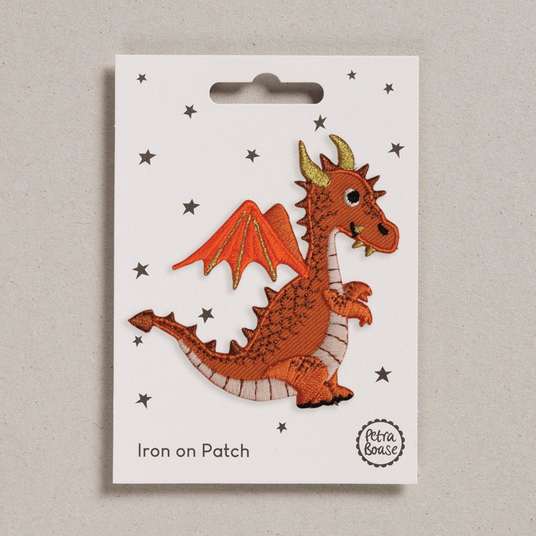 Iron on Patch - Dragon - Violet Elizabeth - 