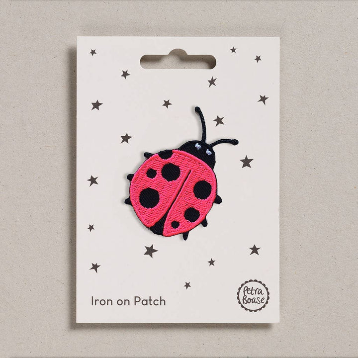 Iron on Patch - Pack of 6 - Ladybird - Violet Elizabeth - 