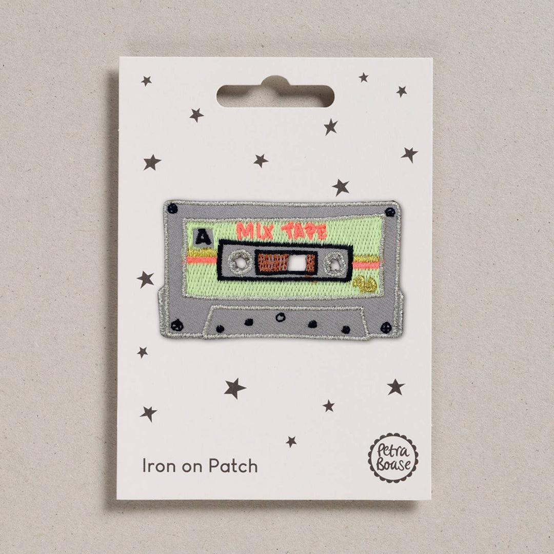 Iron on Patch (Pack of 6) - Mix Tape - Violet Elizabeth - 