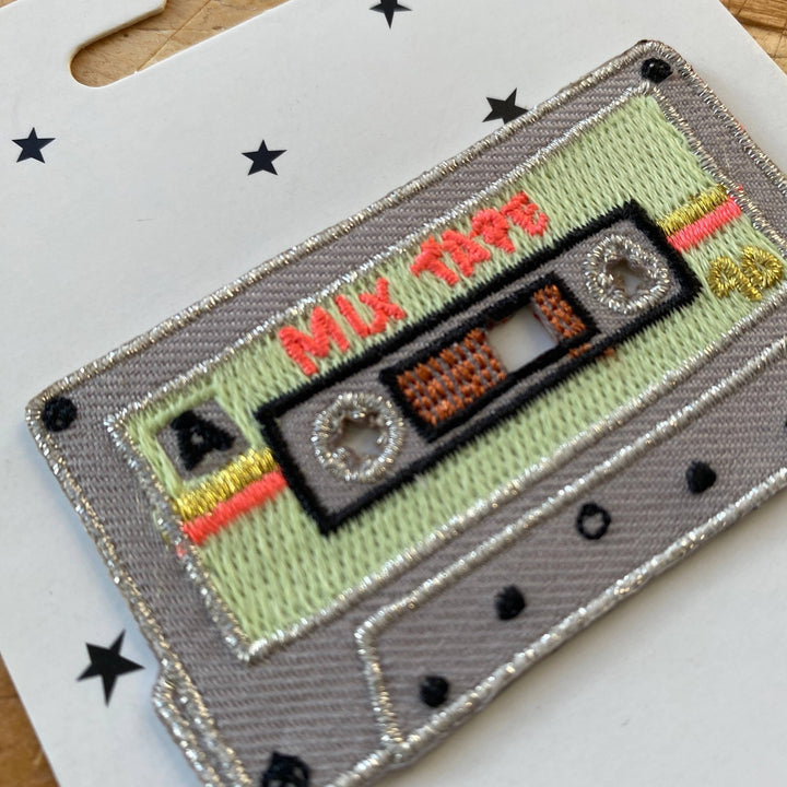 Iron on Patch (Pack of 6) - Mix Tape - Violet Elizabeth - 
