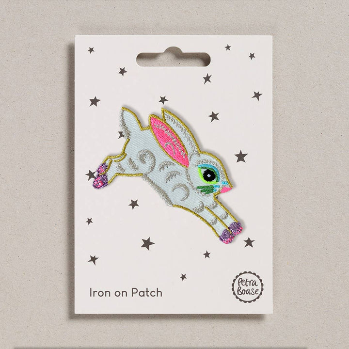 Iron on Patch (Pack of 6) - Rabbit - Violet Elizabeth - 