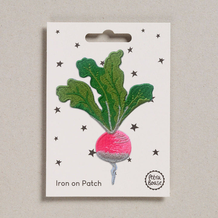 Iron on Patch - Radish - Violet Elizabeth - 