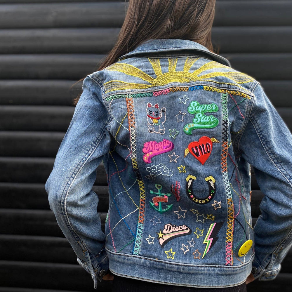 Iron on Patch - Rocket - Violet Elizabeth - 