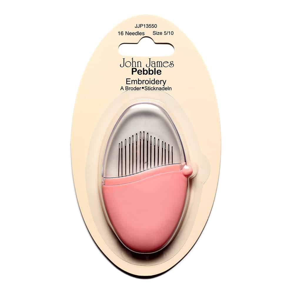 John James Pebble Embroidery Needles - Violet Elizabeth - Haberdashery