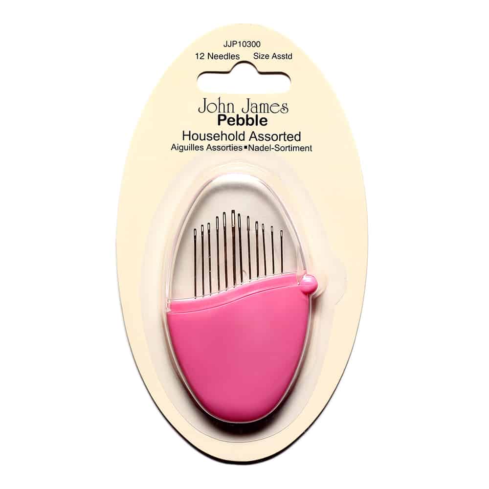 John James Pebble Household Needles - Violet Elizabeth - Haberdashery