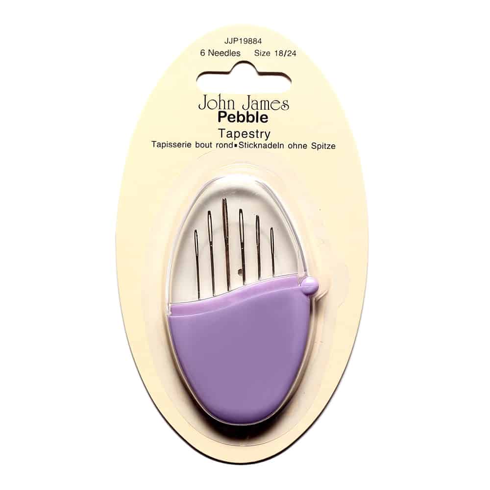 John James Pebble Tapestry Needles - Violet Elizabeth - Haberdashery