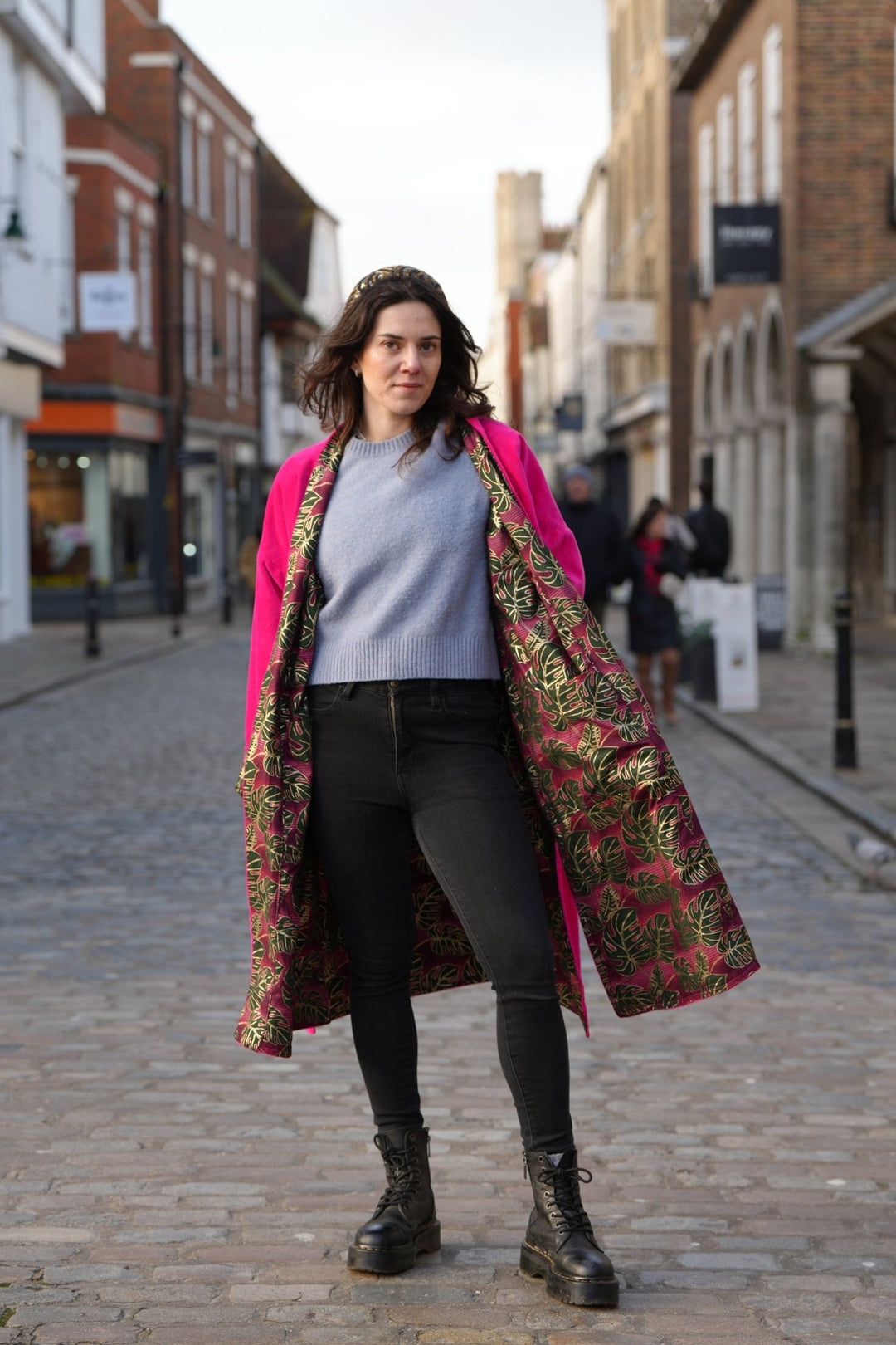 Jungle Passion Velvet Coat - Violet Elizabeth - Clothing