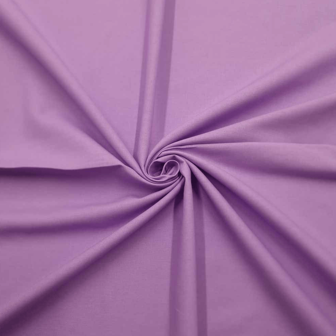 Lavender Plain Quilting Cotton - Violet Elizabeth - Haberdashery