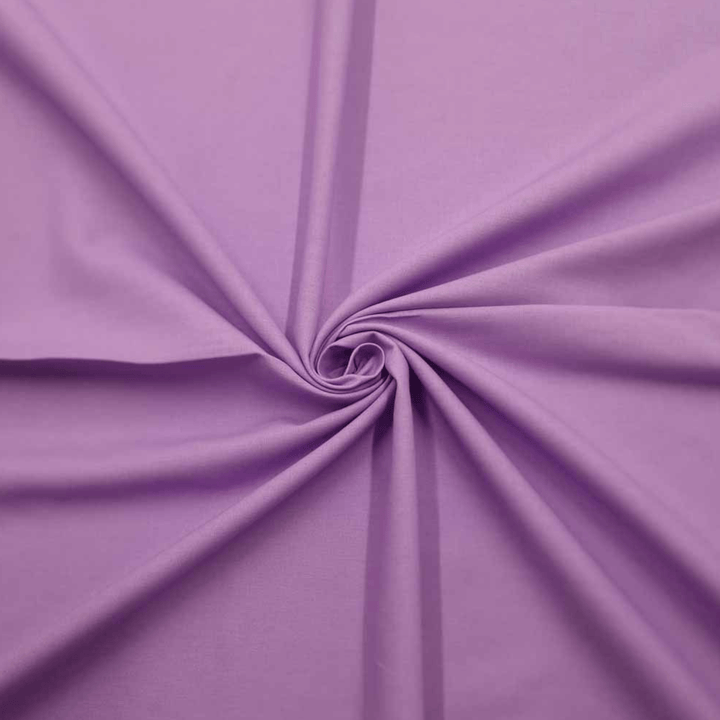 Lavender plain quilting cotton