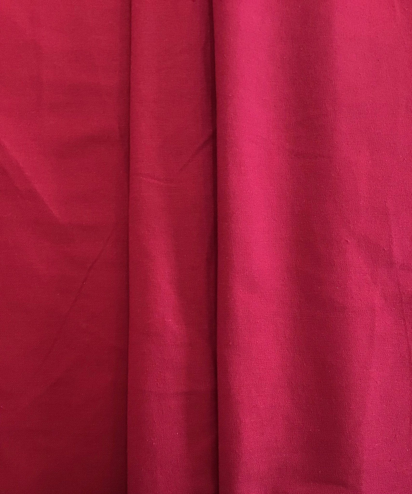 Lipstick 100% Cotton slub - Violet Elizabeth - Haberdashery