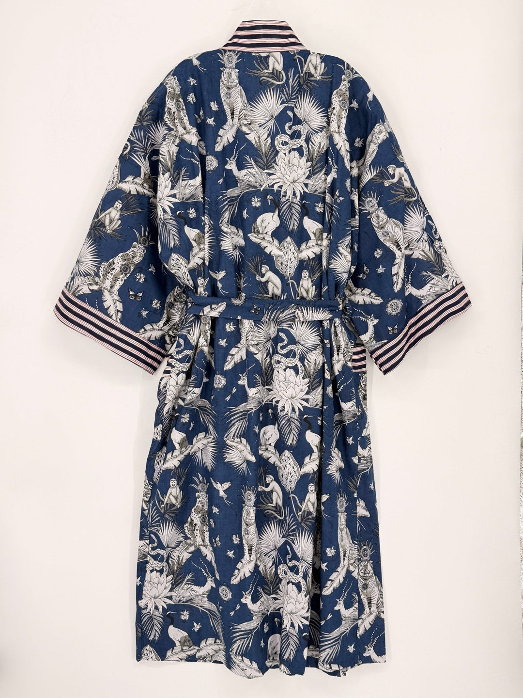 Long Cotton Robe - Violet Elizabeth - Clothing