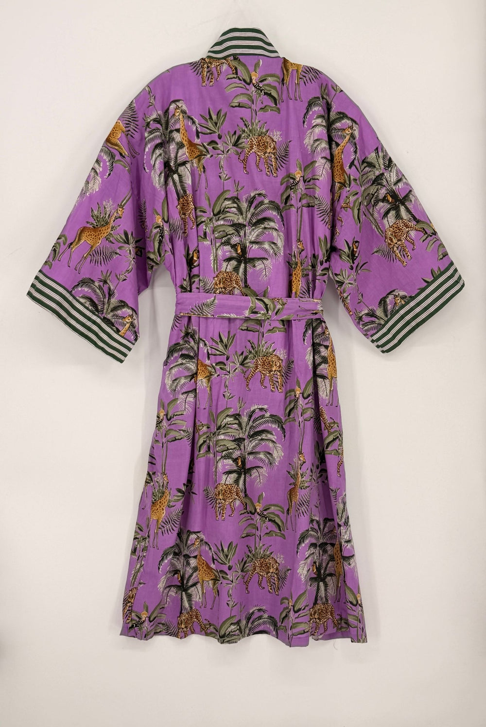 Long Cotton Robe - Violet Elizabeth - Clothing