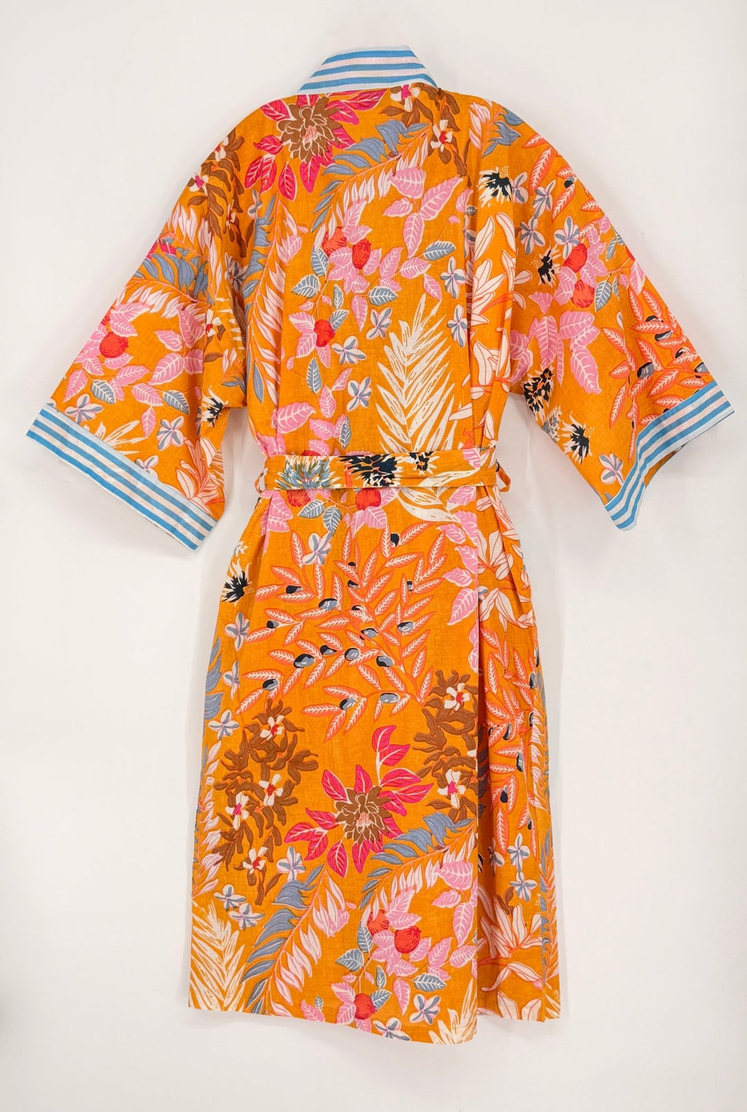 Long Cotton Robe - Violet Elizabeth - Clothing