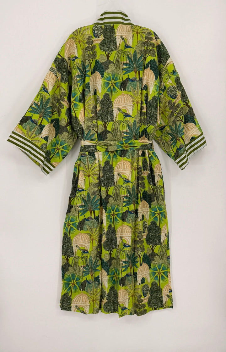 Long Cotton Robe - Violet Elizabeth - Clothing