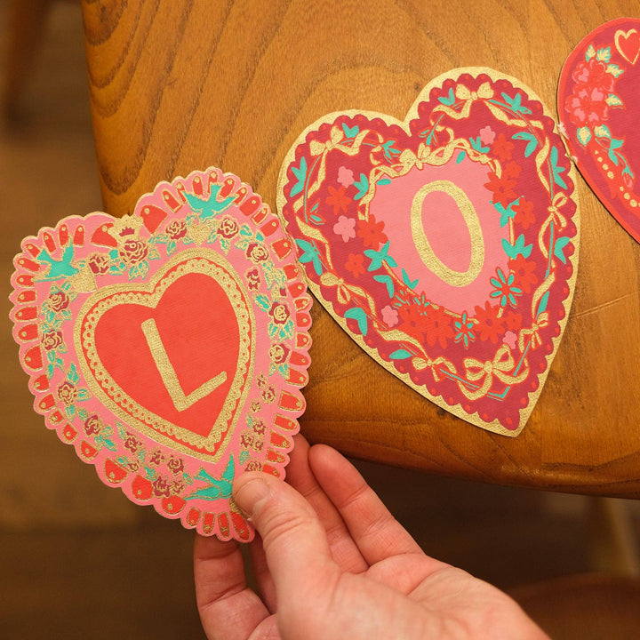 Love Concertina Greeting Card - Violet Elizabeth - 